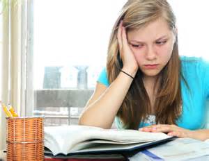 student struggling with reading